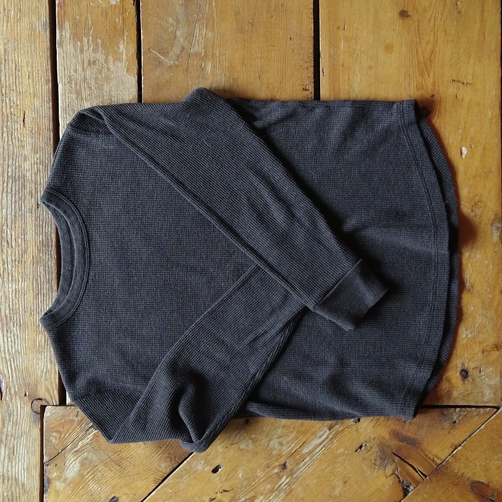 Kids waffle knit shirt